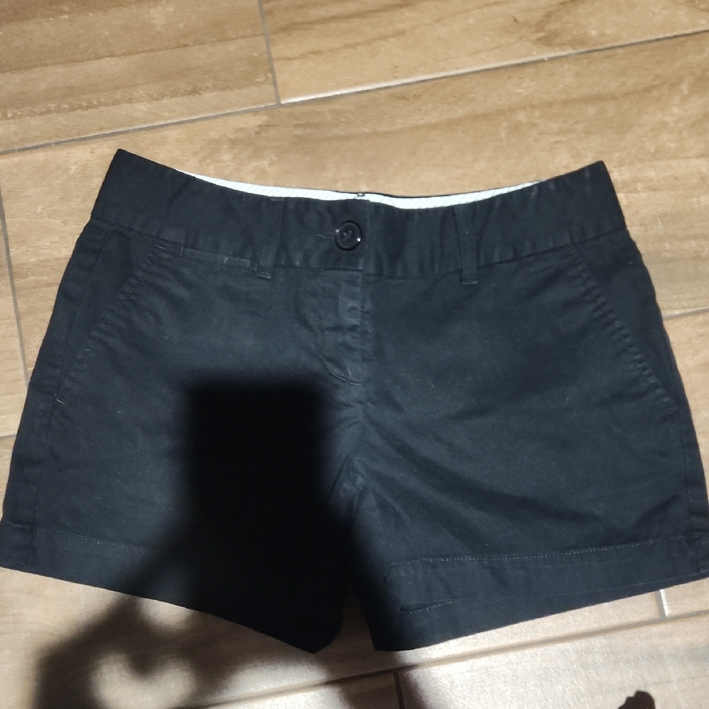 LOFT Black Bermuda Shorts Versatile Cotton Blend